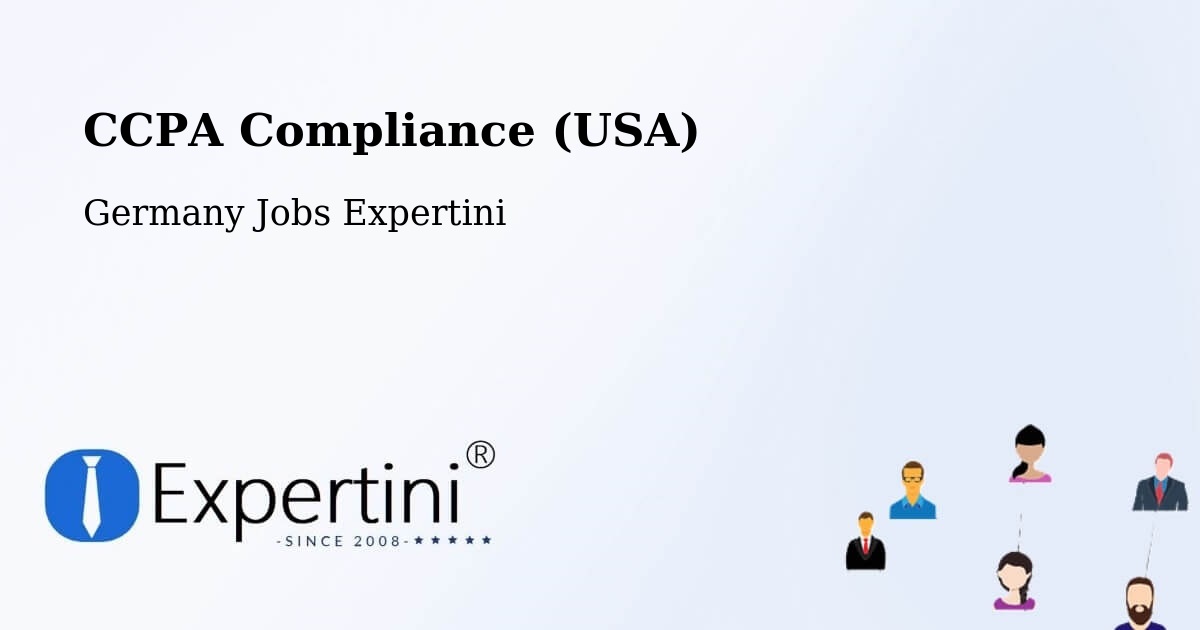 CCPA Privacy Rights & Compliance Notice – Wallenhorst - Germany Jobs Expertini