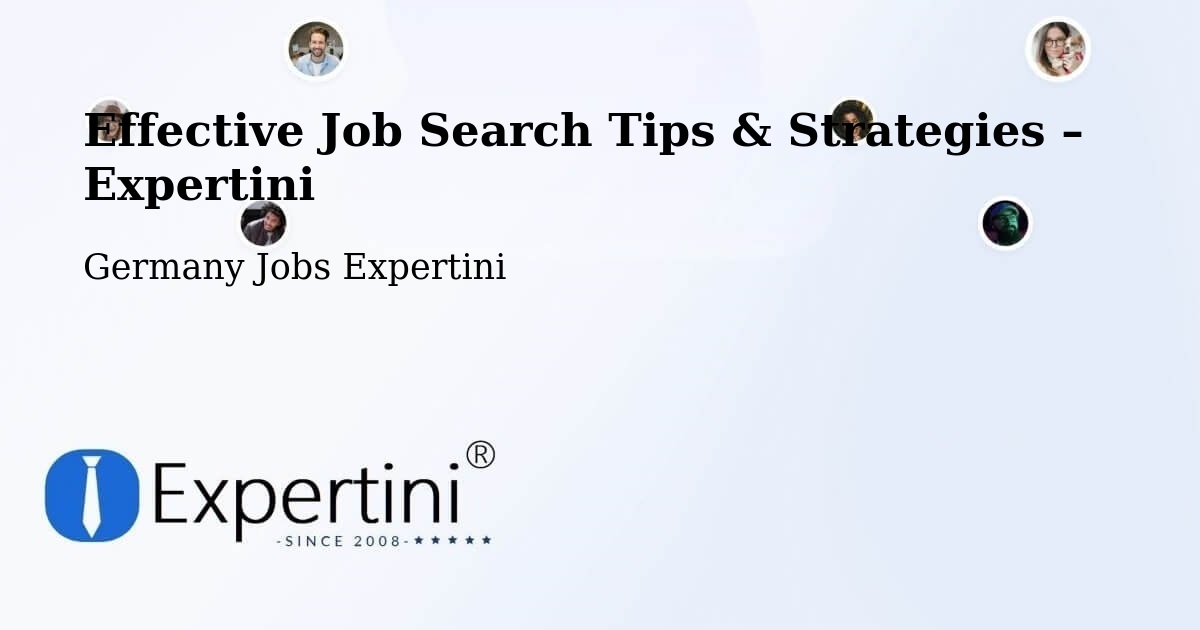 Job Search Tips & Strategies for Job Seekers – Wallenhorst - Wallenhorst, Germany Jobs Expertini