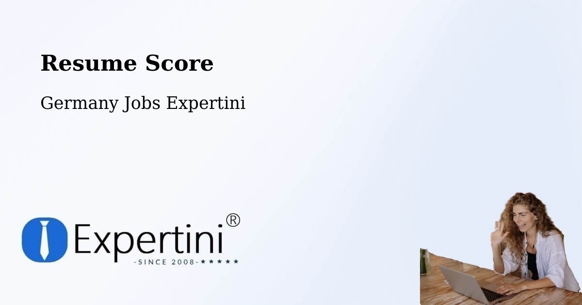 Resume Score & Job Description Match Tool – Wallenhorst - Germany Jobs Expertini